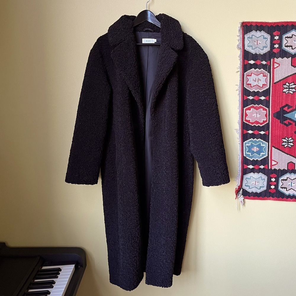 A.L.C. Caron Coat (teddy fabric)